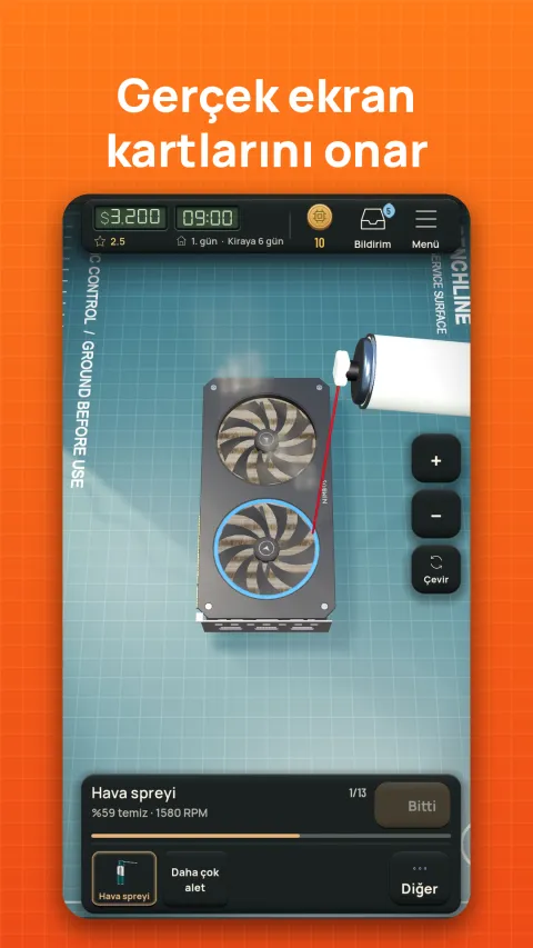 Fix Bench: Tech Repair Sim — ekran görüntüsü 1